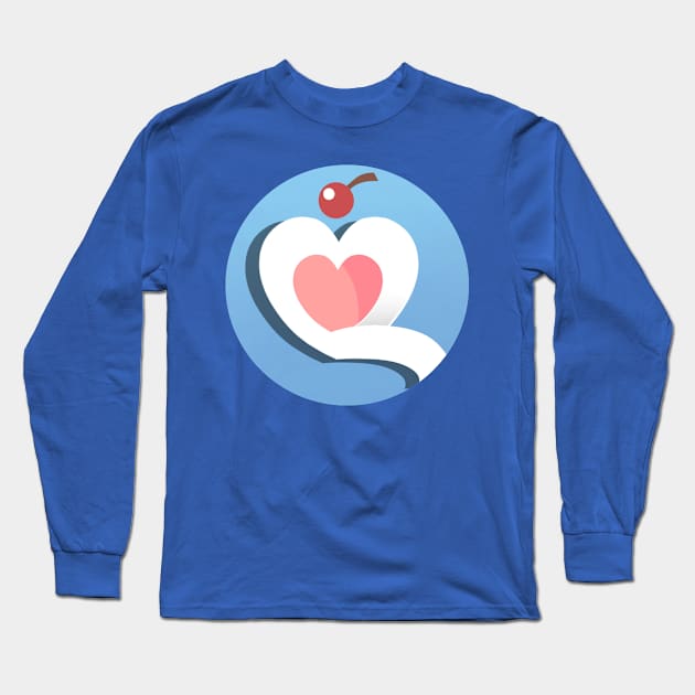 Cupcakes for the Heart Long Sleeve T-Shirt by Phreephur